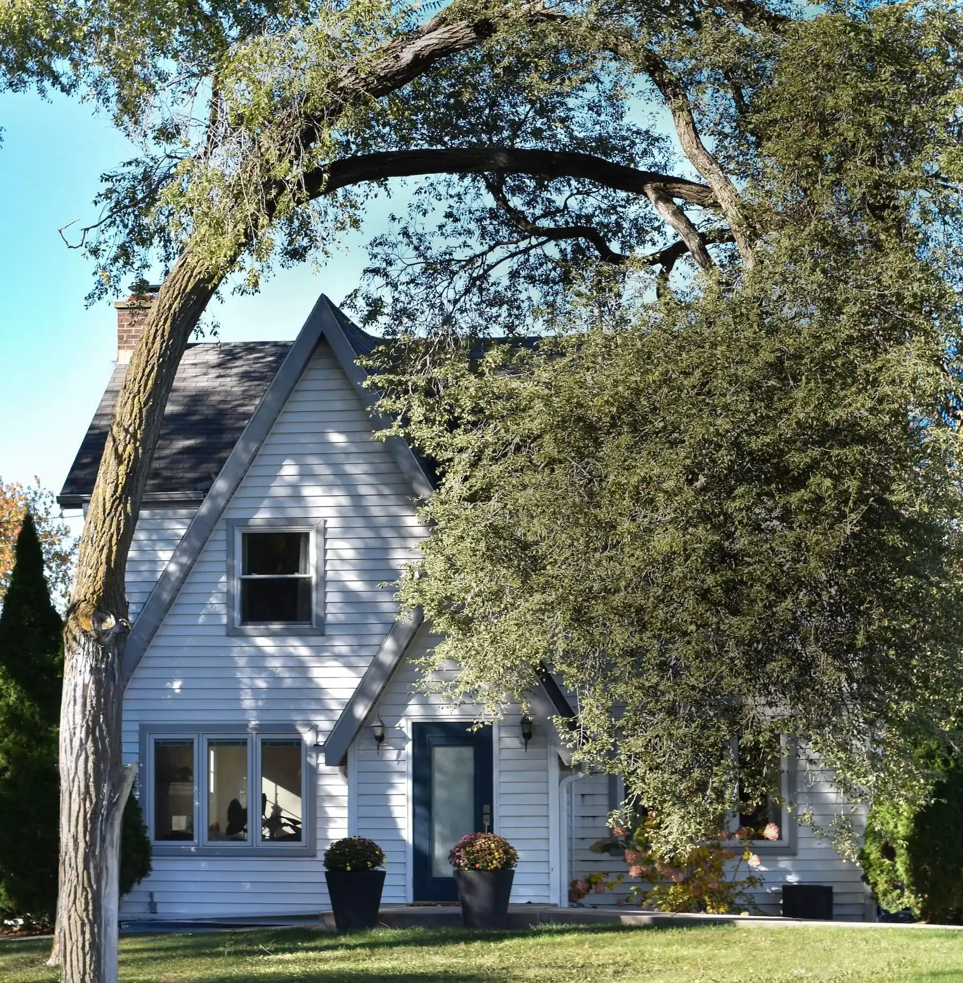 Contact Equilibrium Psychotherapy Madison WI - Abstract blue and yellow stone background symbolizing healing and balance